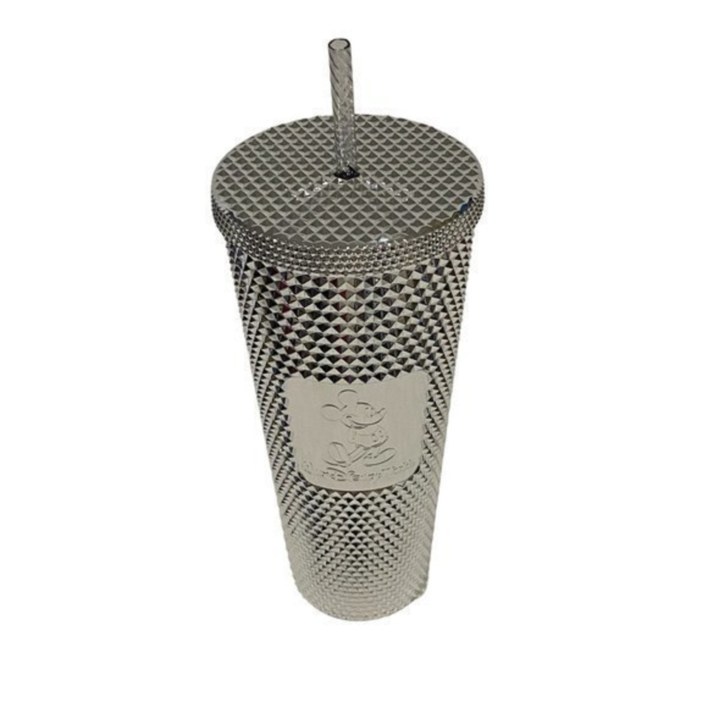 Disney 100‎ Years Commemorative Platinum Raised Geometric Starbucks Tumbler